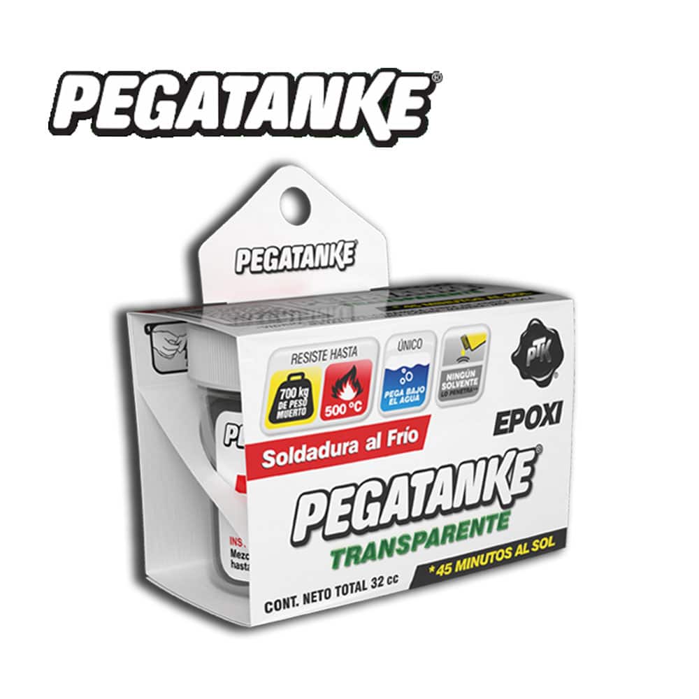 ADHESIVO PEGATANKE TRANSPARENTE 44ML — Constructor Center Chile