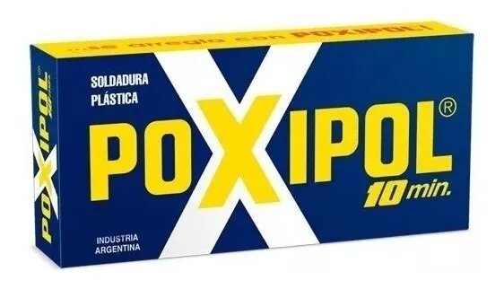 POXIPOL 10 MIN SOLDADURA PLASTICA GRIS — Constructor Center Chile