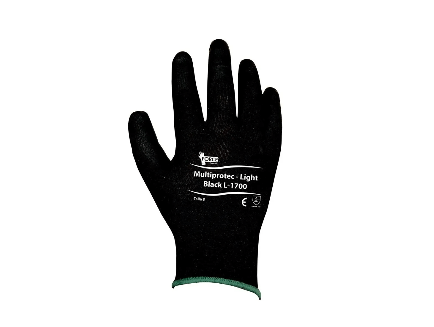 GUANTE MULTIPROTEC NEGRO PU L-1700 ROJO — Constructor Center Chile