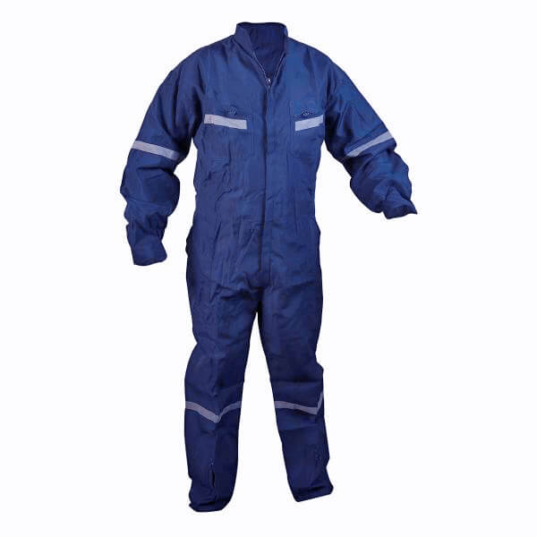OVEROL POLIESTER AZUL C/REFLECT TALLA L — Constructor Center Chile