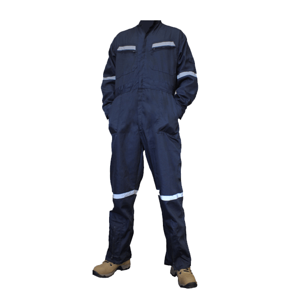 OVEROL POLIESTER AZUL C/REFLECT TALLA XXL — Constructor Center Chile