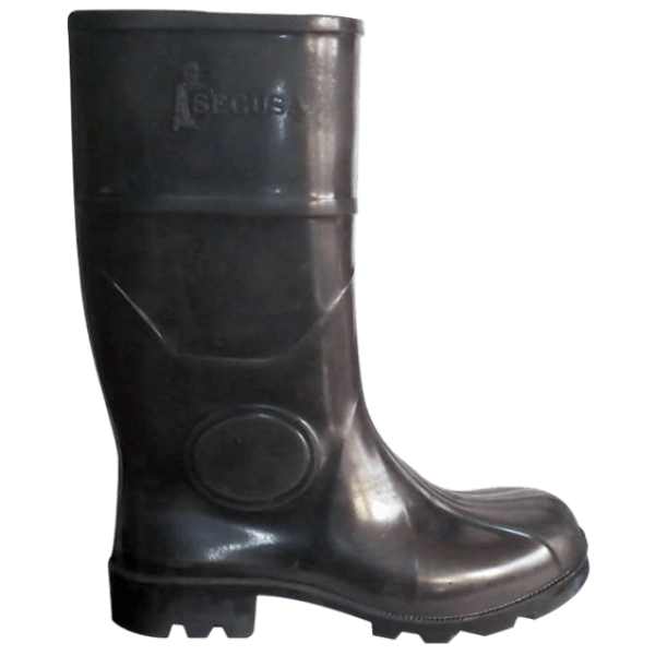 BOTA PVC INDUST PUNTA ACERO NEGRA N°39 — Constructor Center Chile