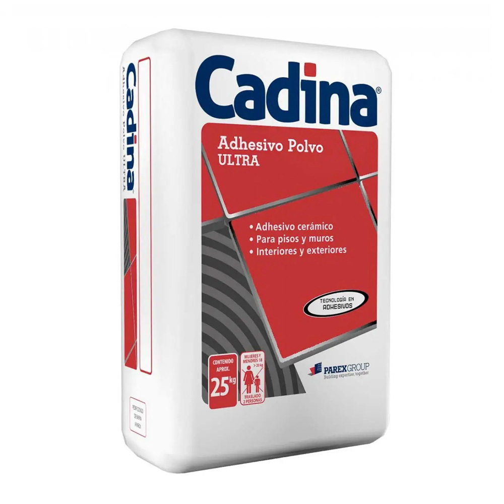 CADINA ADHESIVO POLVO RENOVACION 25KG — Constructor Center Chile