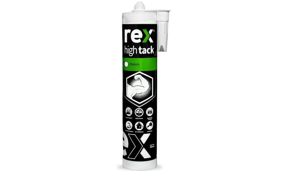 SILICONA HIGH TACK BLANCO 290ML REX — Constructor Center Chile
