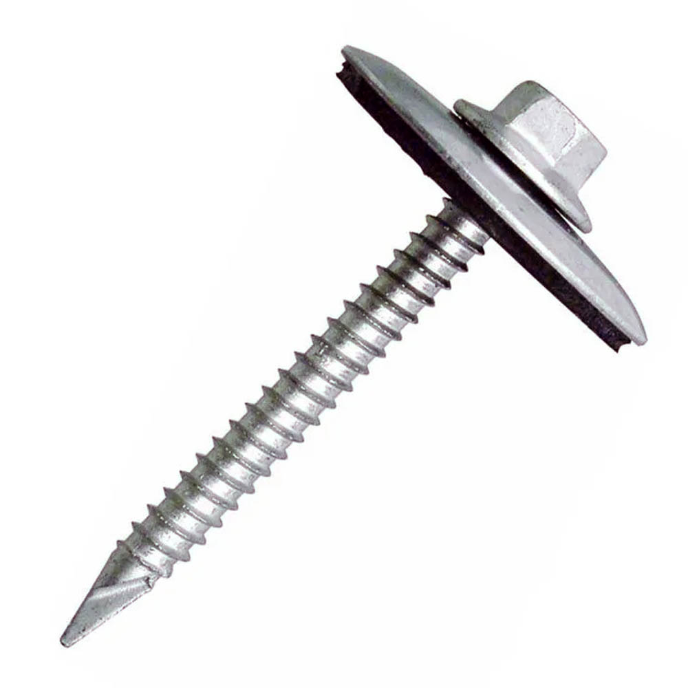 TORNILLO MADERA POLICARBONATO 12 x 2" x 50UN — Constructor Center Chile