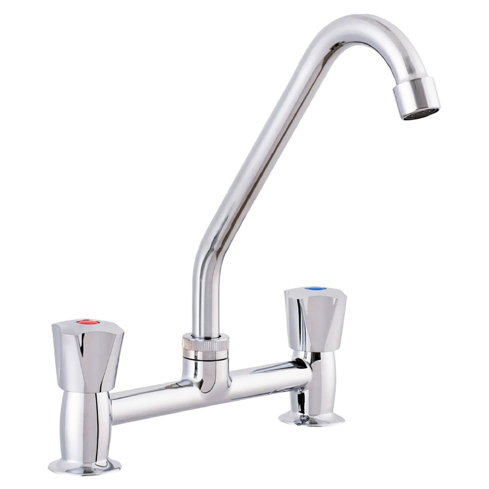 LLAVE COMBINACION COCINA 8 PULGADAS ABS DUSCHY — Constructor Center Chile