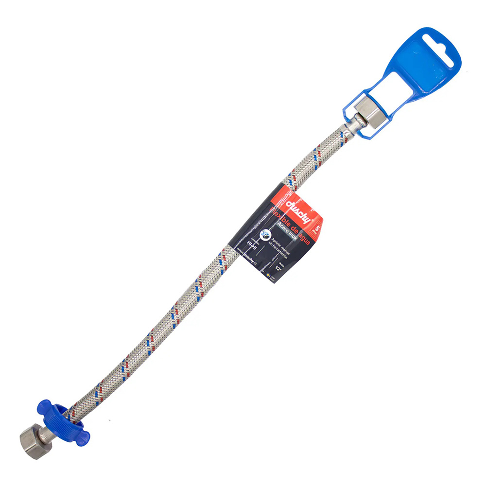 FLEXIBLE AGUA 1/2 HI-HI 25CM DUSCHY ECON — Constructor Center Chile