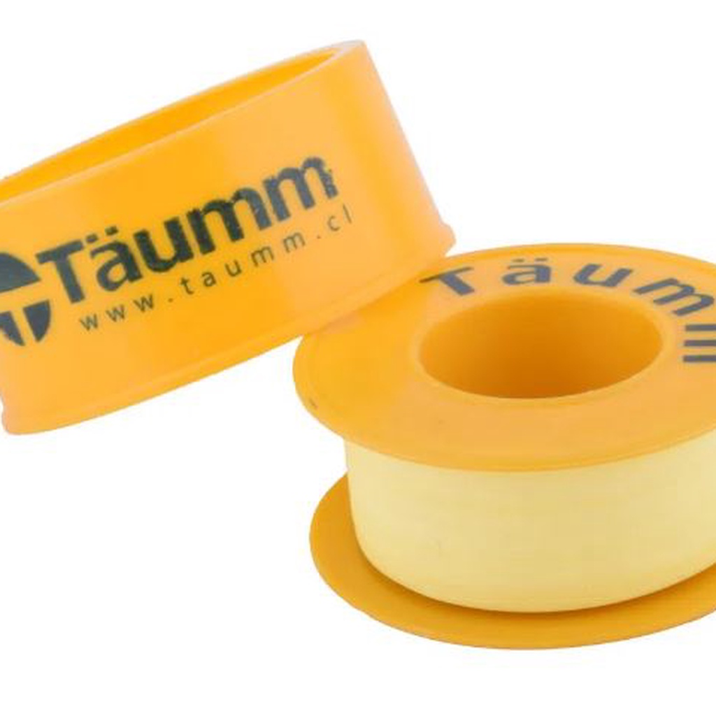 TEFLON 3/4" P/GAS AMARILLO TAUMM — Constructor Center Chile