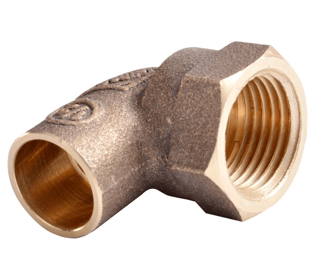 CODO BRONCE SO-HI 3/8 — Constructor Center Chile