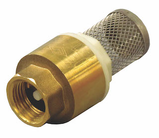 VALVULA PIE FILTRO ACERO INOX 1" TAUMM — Constructor Center Chile