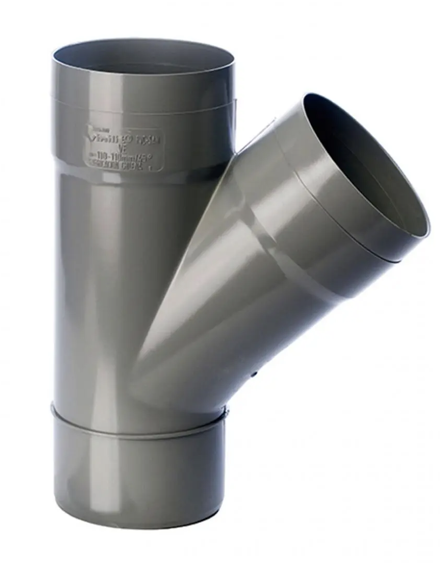VEE PVC SANITARIO 40 x 40MM — Constructor Center Chile