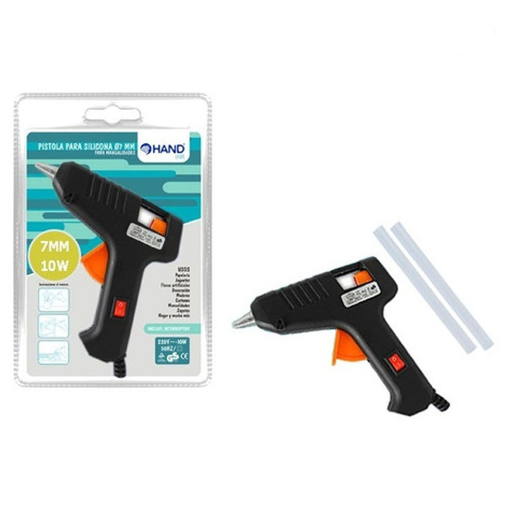 PISTOLA P/SILICONA BARRA 10W / 4CTNS X 12 PCS — Constructor Center Chile