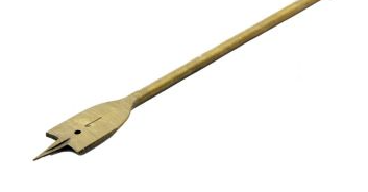 BROCA PLANA 1,1/4" x 31,7MM TRUPER — Constructor Center Chile