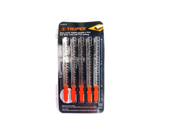 HOJA SIERRA CALAR T 5 PZ TRUPER — Constructor Center Chile