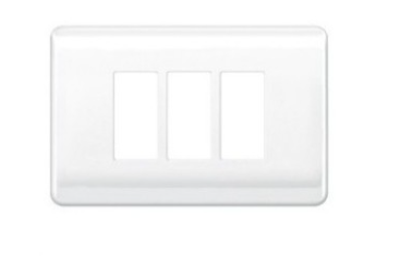 PLACA 3 PUESTOS MARISIO BLANCA — Constructor Center Chile