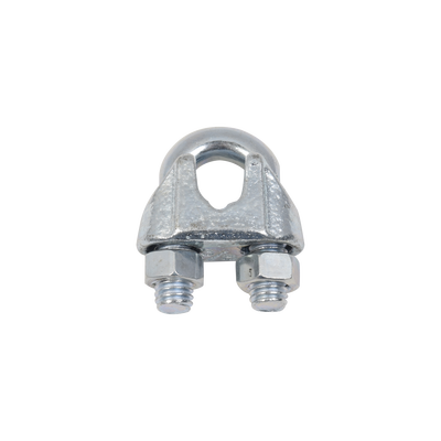 ABRAZADERA P/CABLE 3/8" GALV — Constructor Center Chile