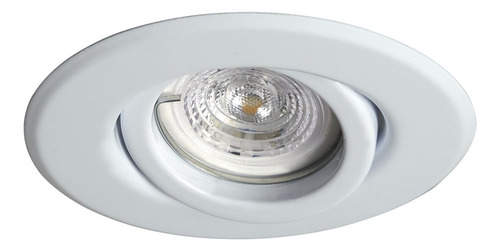 FOCO DICROICO MOVIL 80MM BLANCO — Constructor Center Chile