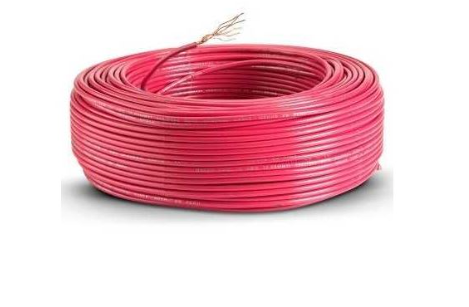 CABLE EVA LIBRE HALOG 1,5MM ROLLO 100MT ROJO — Constructor Center Chile
