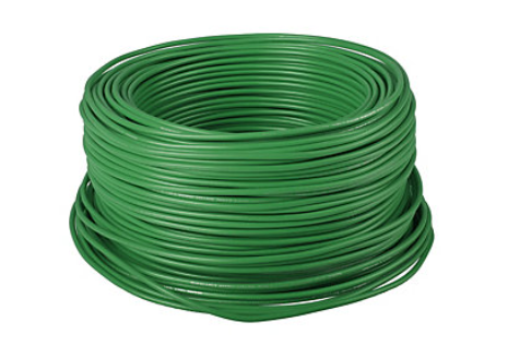 ALAMBRE H07V-U 2,5MM x 100MT VERDE — Constructor Center Chile