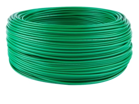 CABLE EVA LIBRE HALOG 1,5MM ROLLO 100MT VERDE — Constructor Center Chile