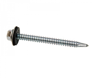 TORNILLO AUTOPERF HEX C/GOL 12 x 4 1/2" 100UN — Constructor Center Chile