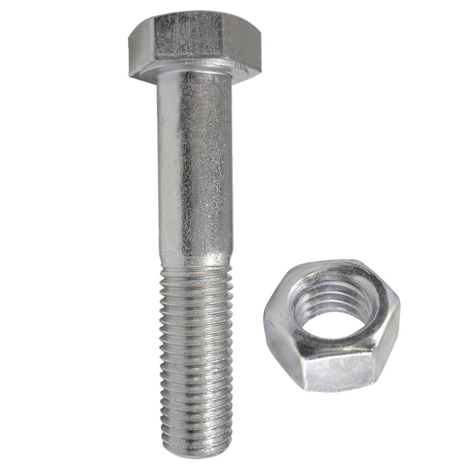 PERNO HEX 1/4 x 2 1/2" H/C NEGRO — Constructor Center Chile