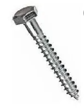 TORN TIRAFONDO HEX 1/4 x 2,1/2" — Constructor Center Chile