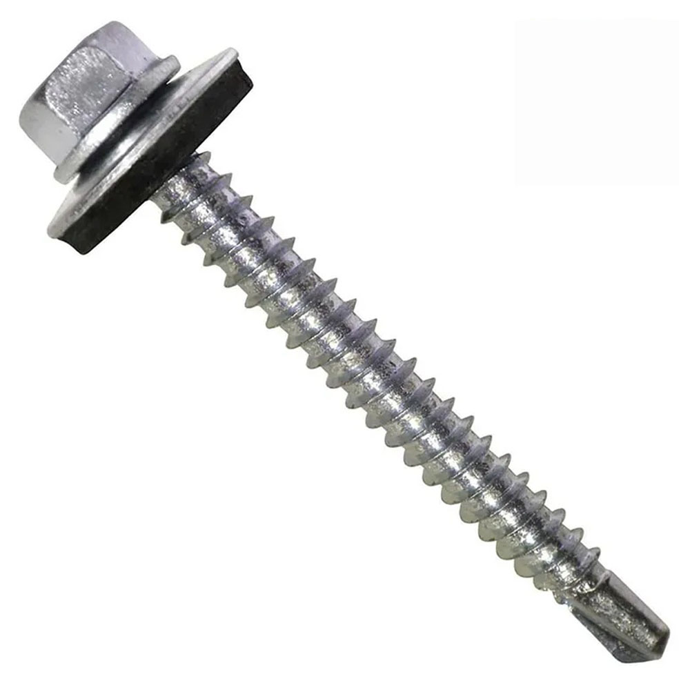 TORNILLO AUTOPERF HEX C/GOL 12 x 2" 100UN — Constructor Center Chile