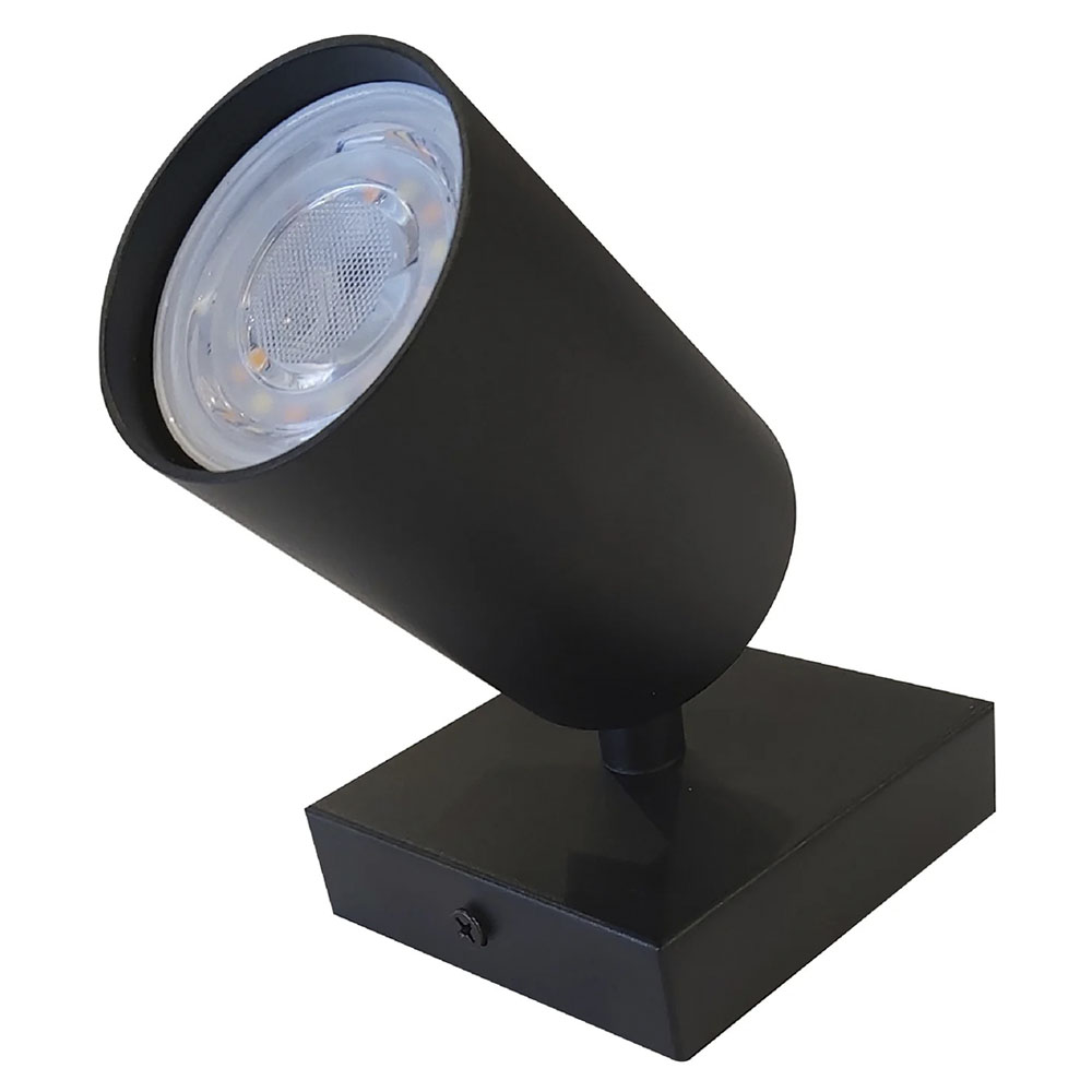 BARRA SOB SIMPLE GU-10 NEGRO MATE P1 — Constructor Center Chile