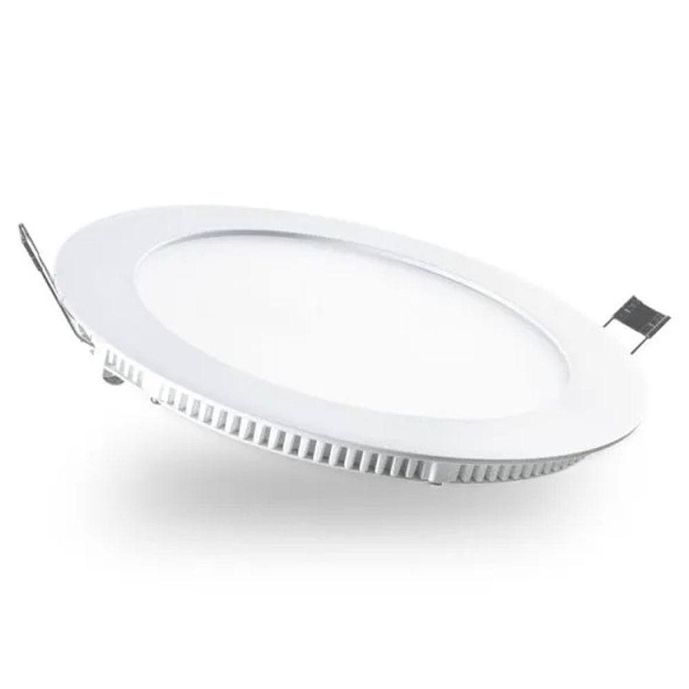 FOCO EMBUT LED REDONDO 12W LUZ FRIA 6000K — Constructor Center Chile