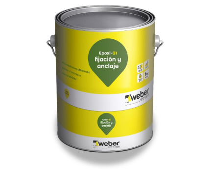 WEBER EPOXI-31 FIJACION-ANCLAJE 1KG — Constructor Center Chile