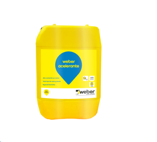 WEBER ACELERANTE DE FRAGUADO 4,5 LT — Constructor Center Chile