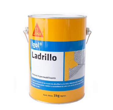 IGOL IMPERMEAB LADRILLO 3KG — Constructor Center Chile