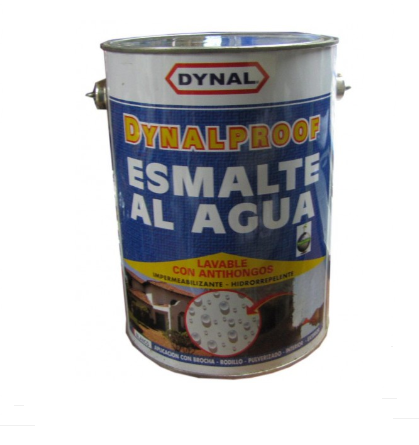 ESMALTE AGUA IMPERMEAB DYNAL GL BLANCO — Constructor Center Chile