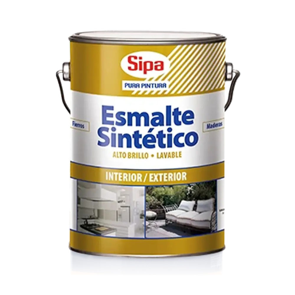 ESMALTE SINTETICO SIPA BASE U 1GL — Constructor Center Chile