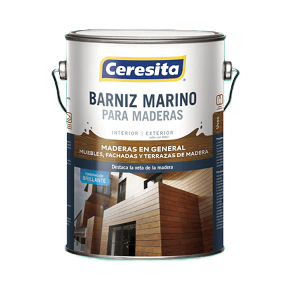 BARNIZ MARINO CERESITA 1GL NATURAL — Constructor Center Chile