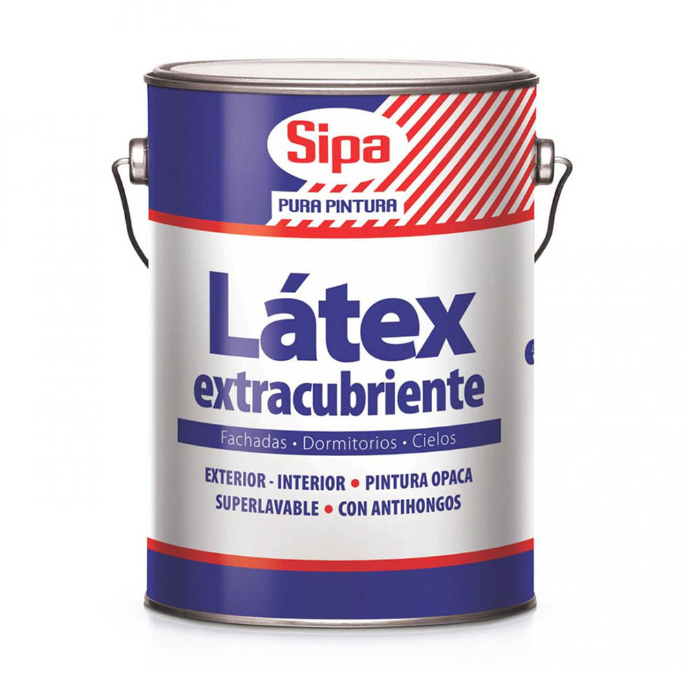 LATEX EXTRACUBRIENTE SIPA BASE P 1GL — Constructor Center Chile