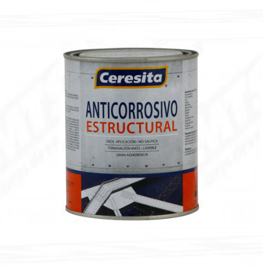 ANTICORROSIVO ESTRUCT CERESITA 1/4GL GRIS VERD — Constructor Center Chile