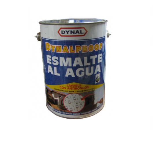 ESMALTE AGUA IMPERMEAB DYNAL GL ROJO COLONIAL — Constructor Center Chile
