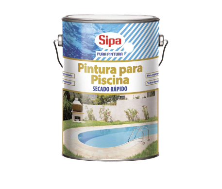 PINTURA PISCINA CAUCHO 1GL AZUL SIPA — Constructor Center Chile
