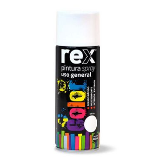 SPRAY BLANCO BRILLANTE 400ML REX — Constructor Center Chile