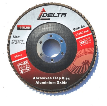 DISCO LAMINA INOX 4 1/2" GR 60 DELTA — Constructor Center Chile
