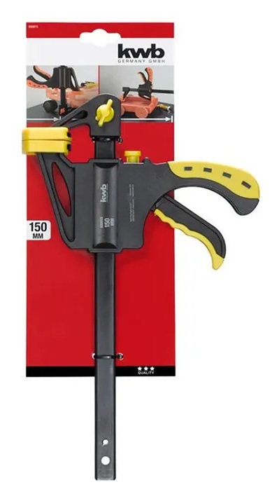 PRENSA SARGENTO RAPIDO 85 x 150MM KWB — Constructor Center Chile