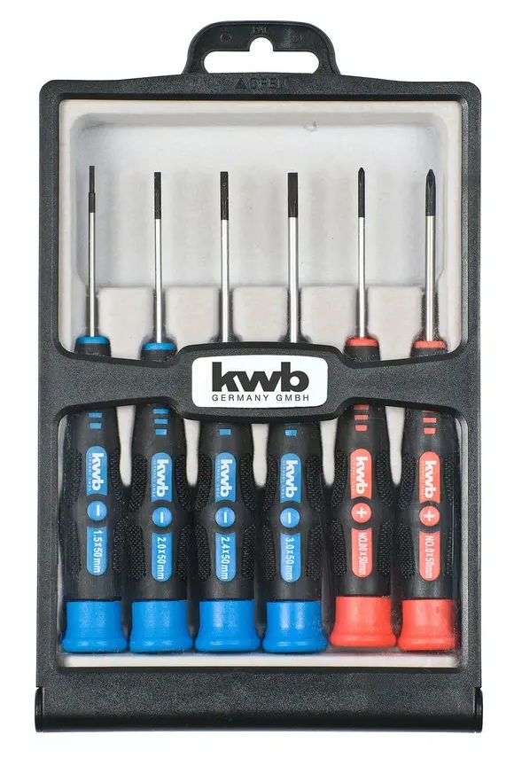 SET 6 DESTORNILLADORES PRECISION KWB — Constructor Center Chile