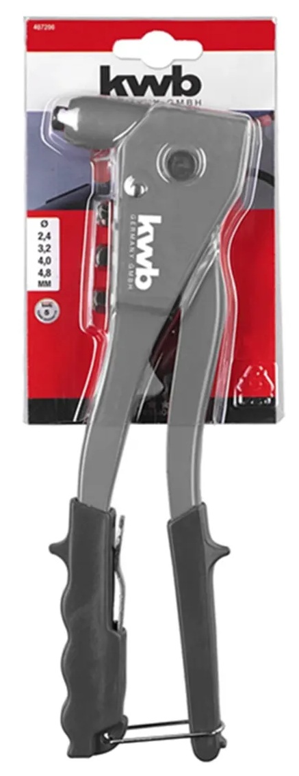 REMACHADORA M/PLASTICO 2,4-4,8MM KWB — Constructor Center Chile