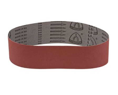 LIJA BANDA Nº 80 (75 x 457) 3" x 18" KLINGSPOR — Constructor Center Chile
