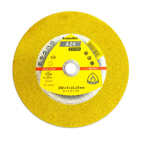 DISCO METAL 9" KRONENFLEX A24 EXTRA — Constructor Center Chile