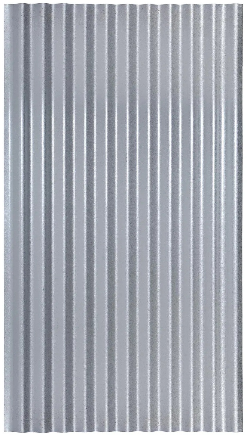 PLANCHA ZINC ACANALADA 0,35 x 851 x 3660MM — Constructor Center Chile