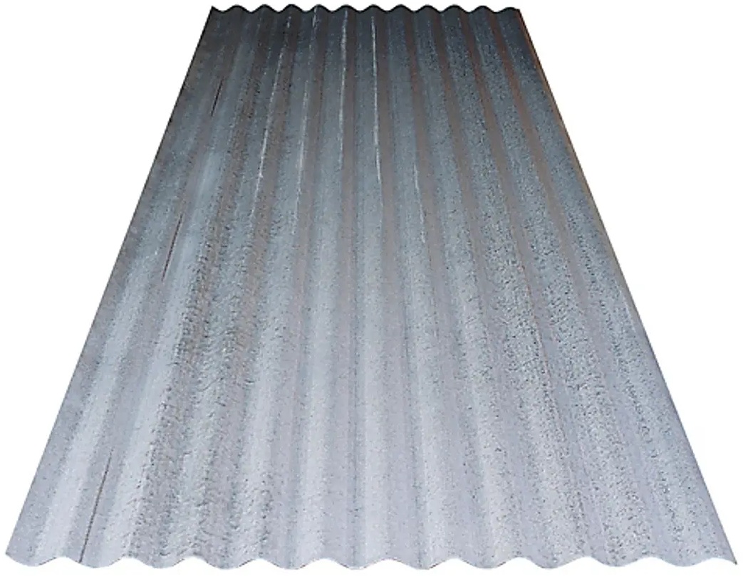 PLANCHA ZINC ACANALADA 0,35 x 851 x 3000MM — Constructor Center Chile