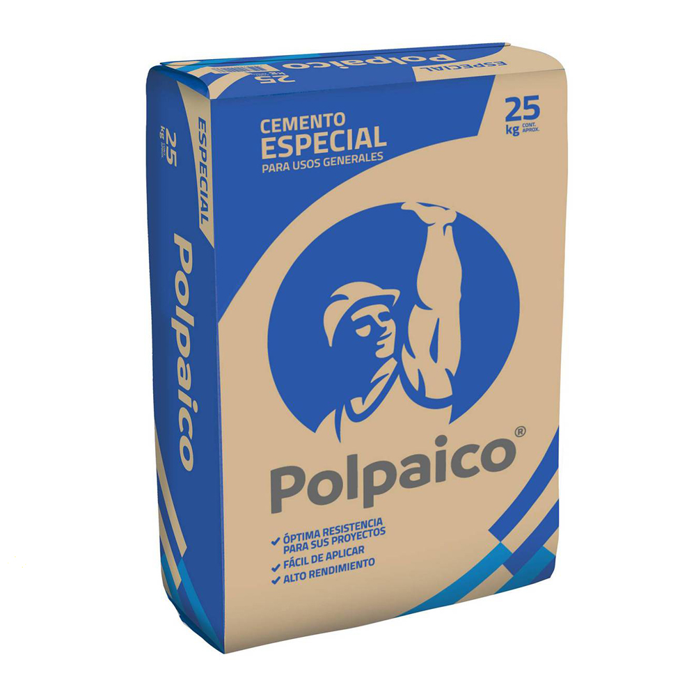 CEMENTO POLPAICO SACO 25KG — Constructor Center Chile